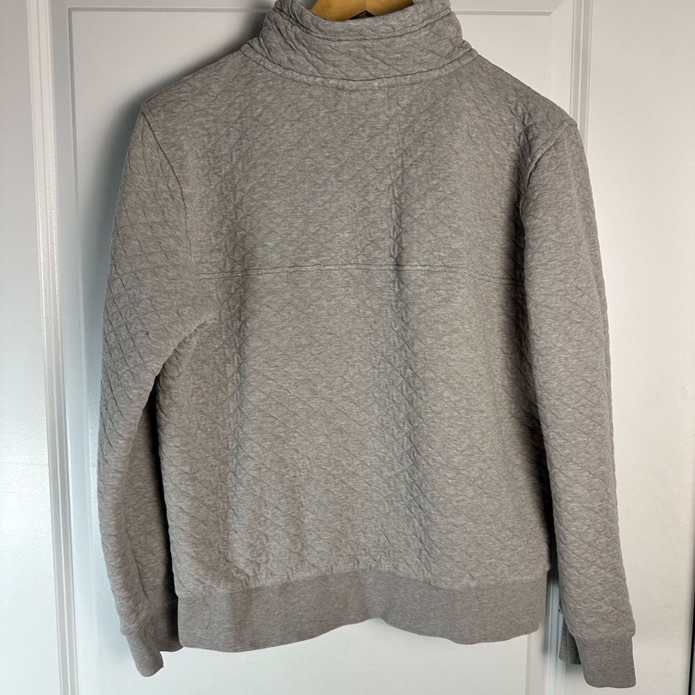 Patagonia Organic Cotton Quilt Snap-T Pullover - Size L - LinkedIn Logo - Picture 9 of 11
